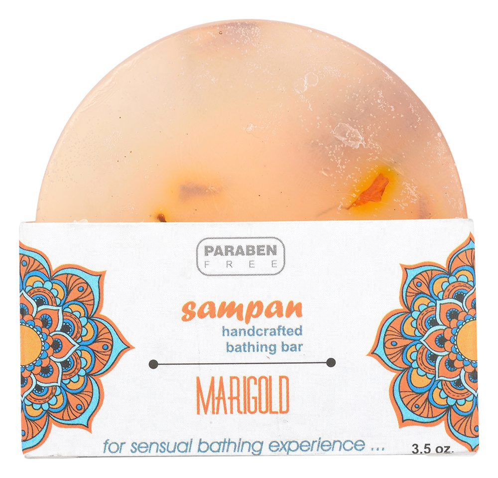 Marigold Aloe Vera Glycerin Bathing Bar
